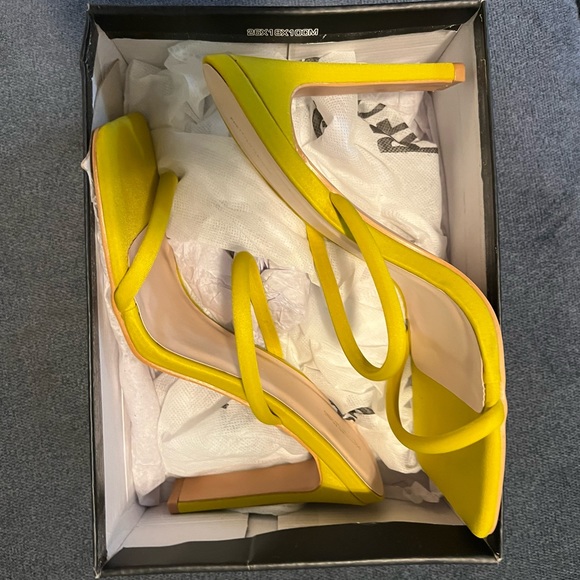 PLT Satin Heels - Picture 1 of 5